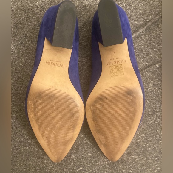 Botkier blue suede block heels - Picture 3 of 6